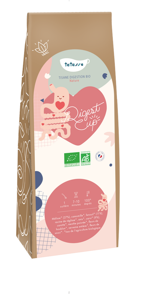 Tisane Digestion Bio "DIGEST CUP" - Couettes et Chouquettes