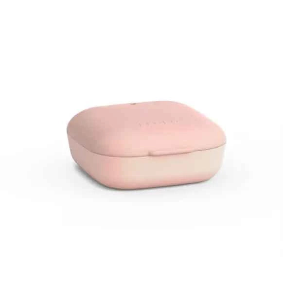 Boîte Savon Voyage Carrée - Blush - Couettes et Chouquettes