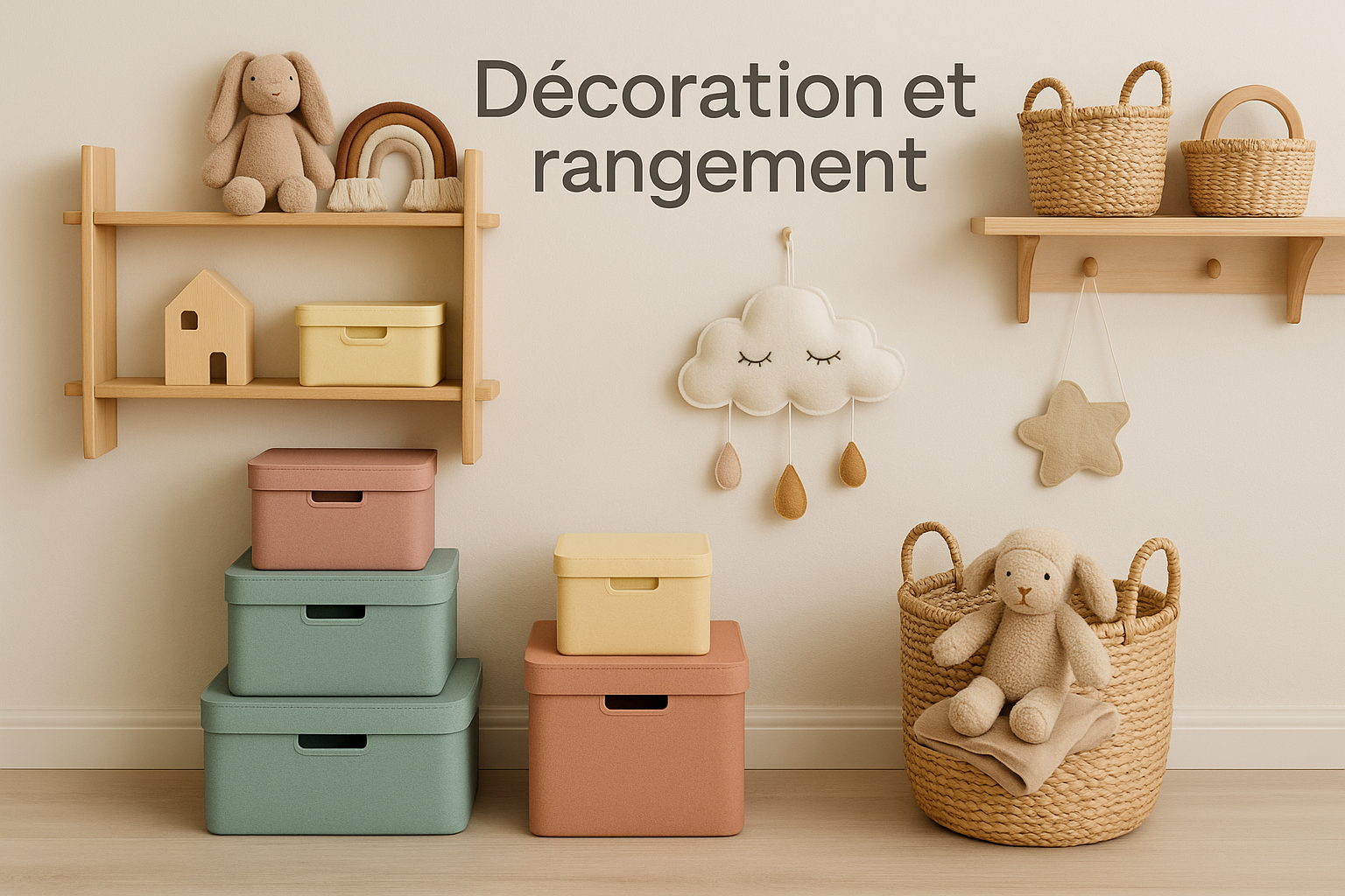 Décoration et rangement - Couettes et Chouquettes