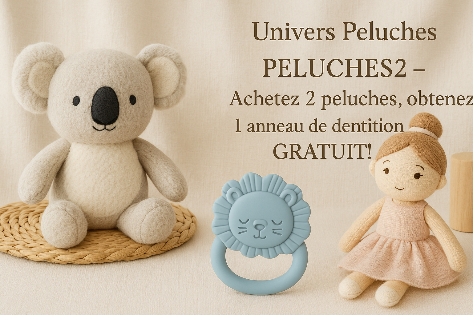 Univers Peluches - Couettes et Chouquettes