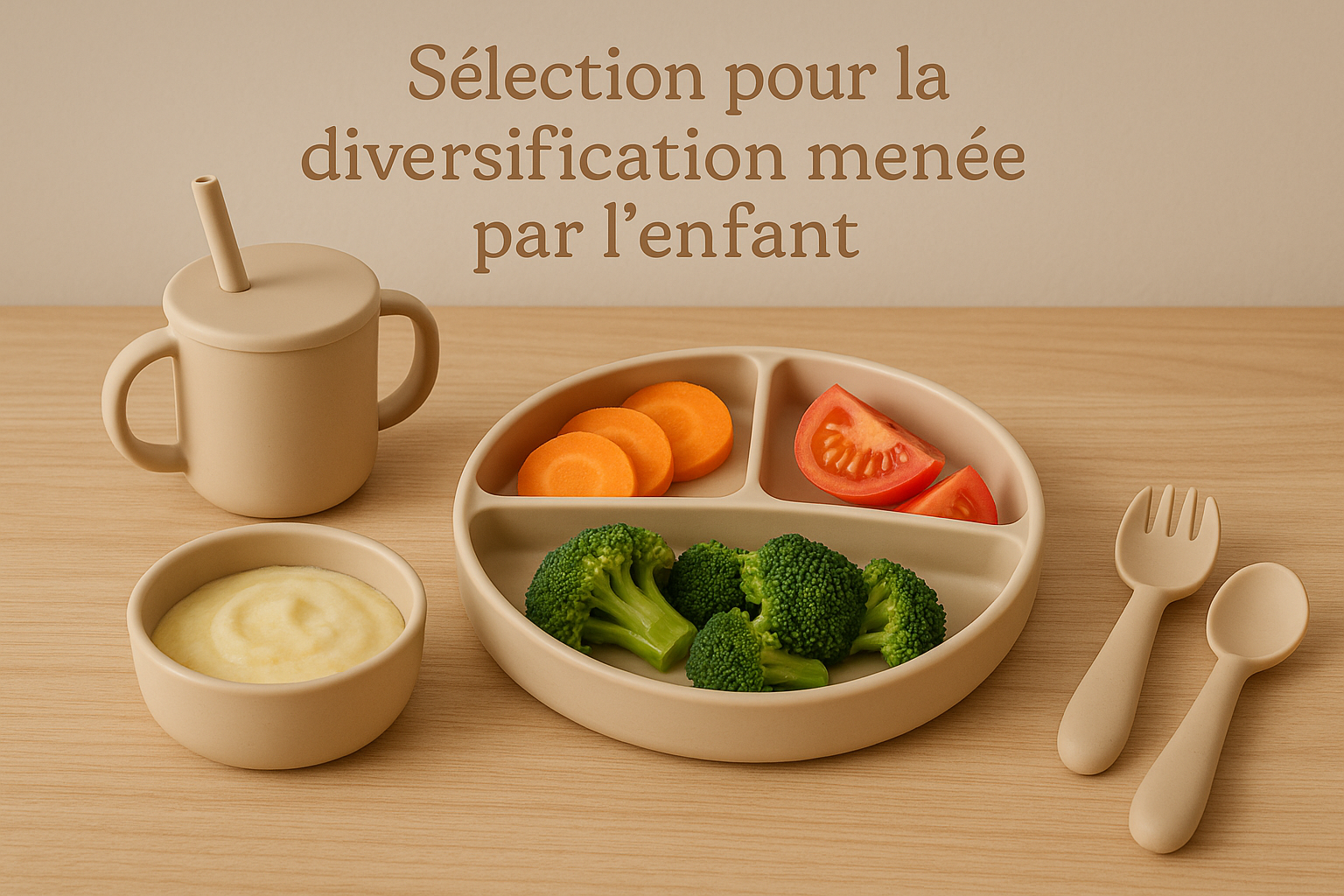 Sélection pour la diversification menée par l'enfant - Couettes et Chouquettes