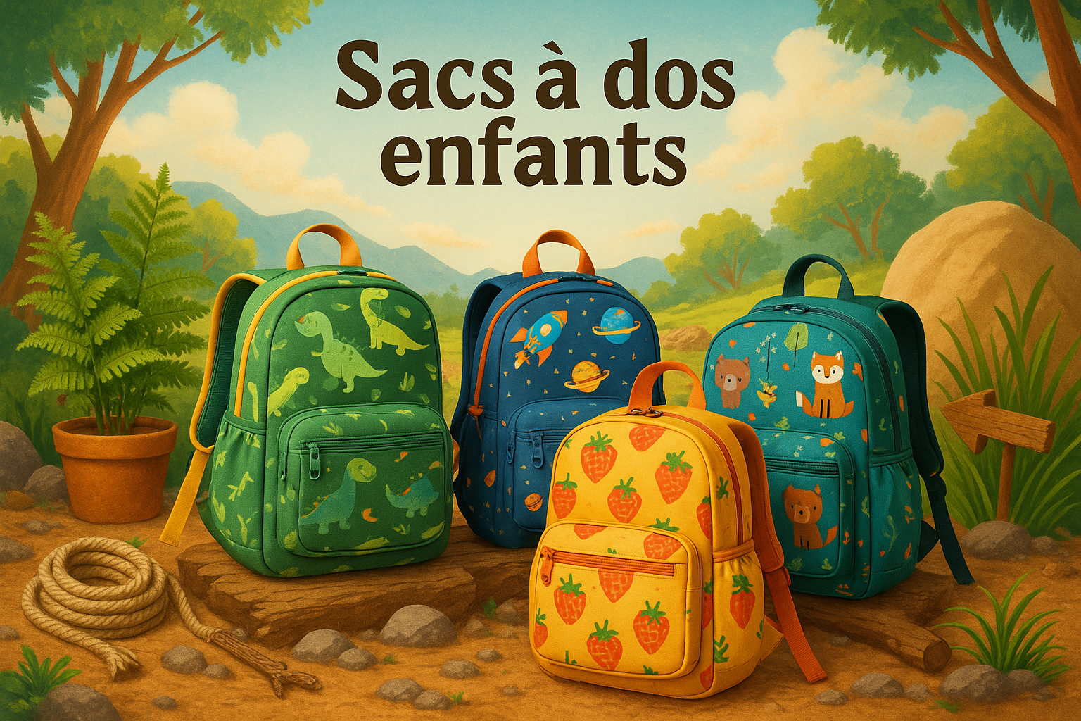 Sacs à dos enfants - Couettes et Chouquettes