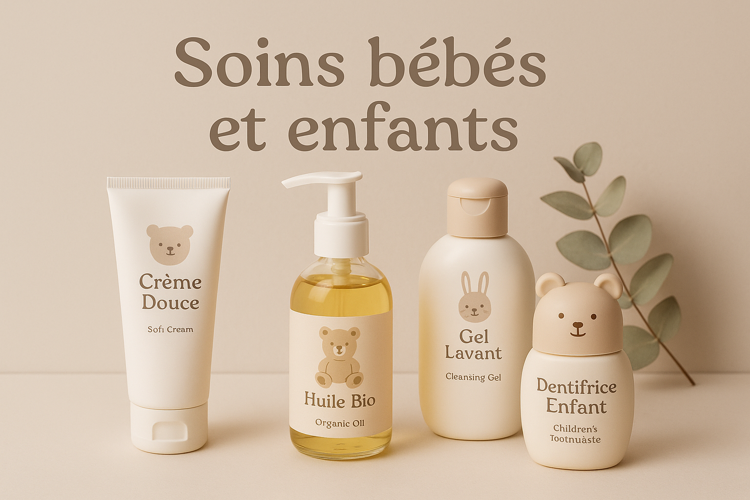 Soins bébés et enfants - Couettes et Chouquettes