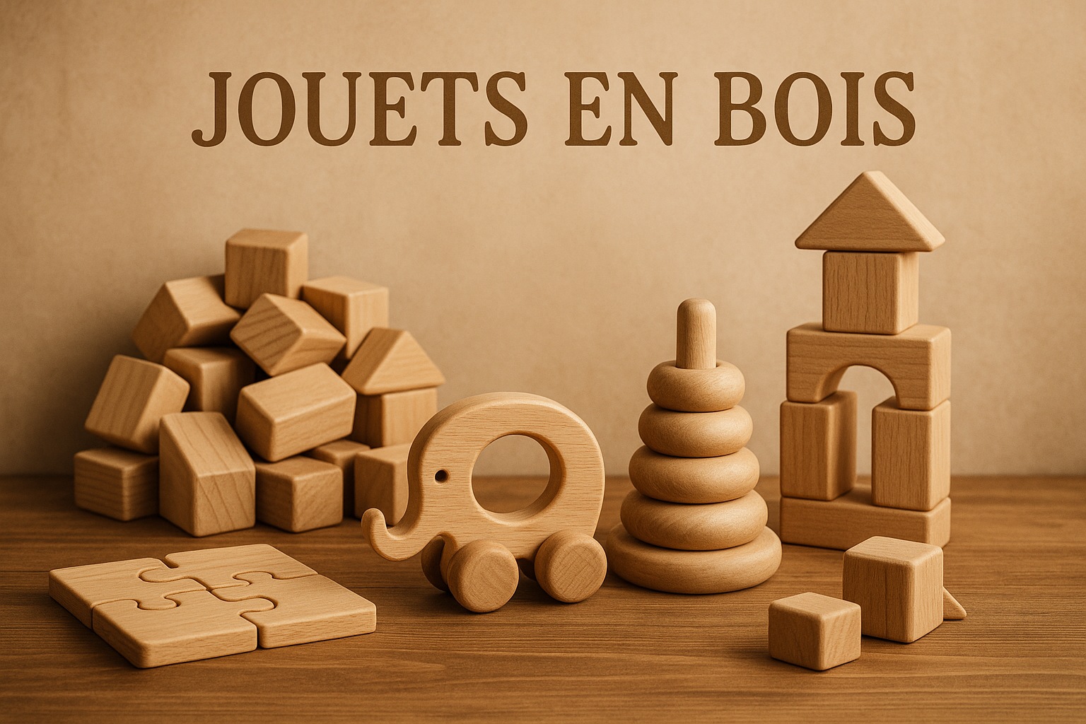 Jouets en bois - Couettes et Chouquettes
