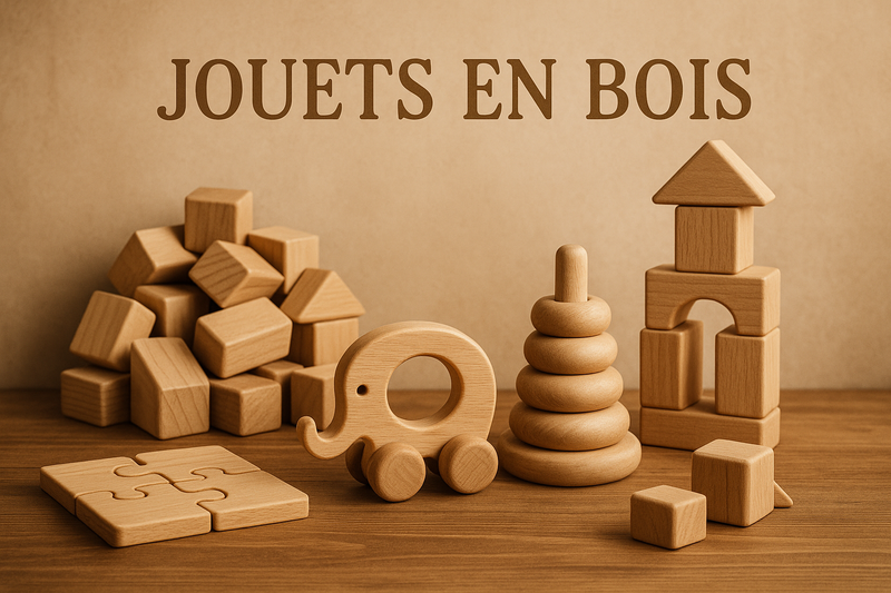 Jouets en bois - Couettes et Chouquettes