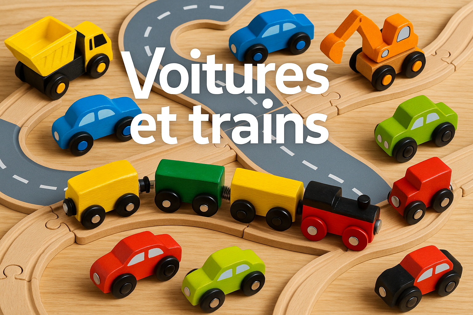 Voitures et trains - Couettes et Chouquettes