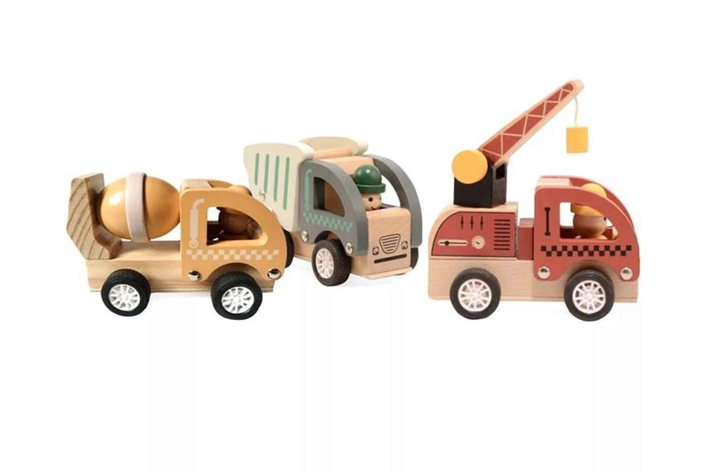 Camion Benne à Rétrofriction en Bois FSC