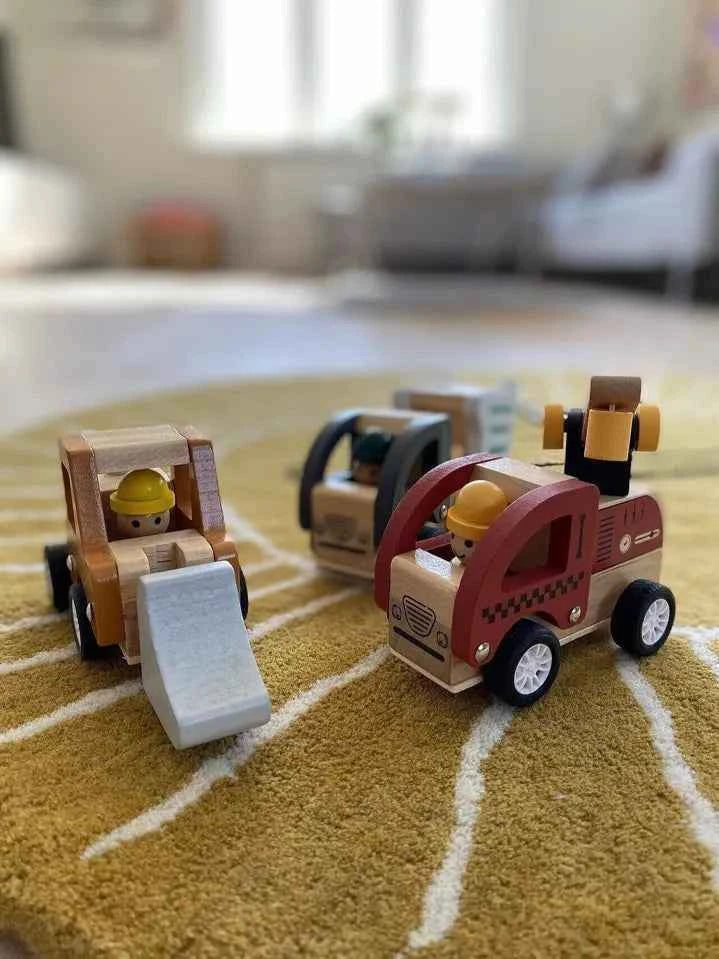 Camion Toupie à Rétrofriction en Bois FSC