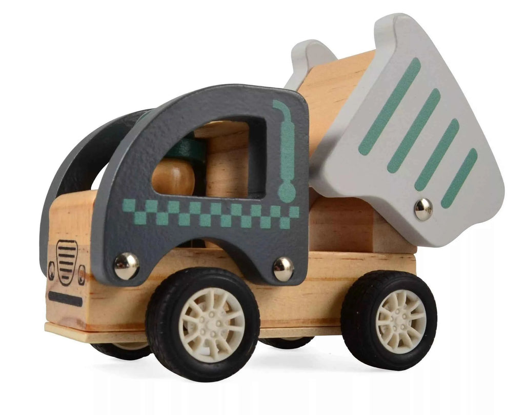 Camion Benne à Rétrofriction en Bois FSC