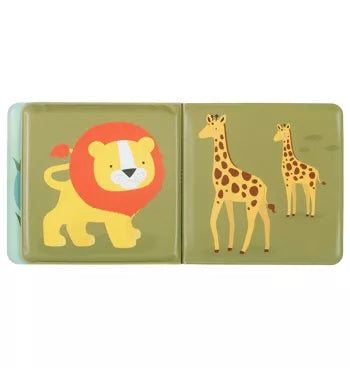 Livre de Bain: Amis de la Jungle - Couettes et Chouquettes