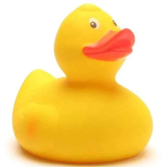 Canard en caoutchouc Sylvia - Couettes et Chouquettes