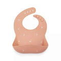 Bavoir en silicone Shayan - Cerise (Pêche) - Couettes et Chouquettes