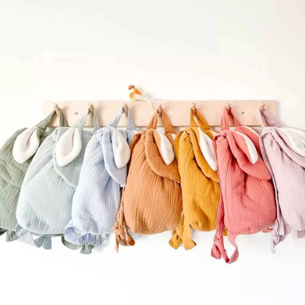 Sac à Dos Lapinou double gaze - Couettes et Chouquettes