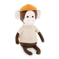Charlie le Singe (Bonnet Orange) - Couettes et Chouquettes