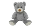 Bouillotte peluche ours gris - Couettes et Chouquettes