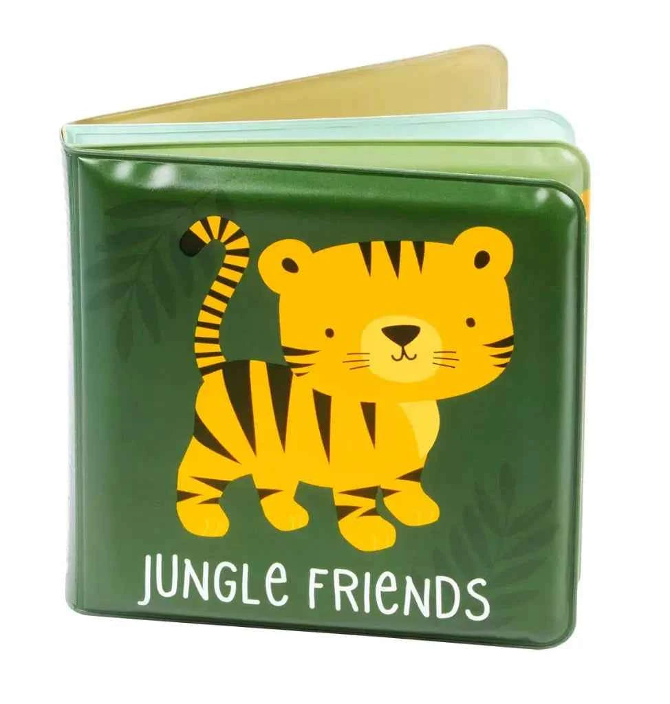 Livre de Bain: Amis de la Jungle - Couettes et Chouquettes