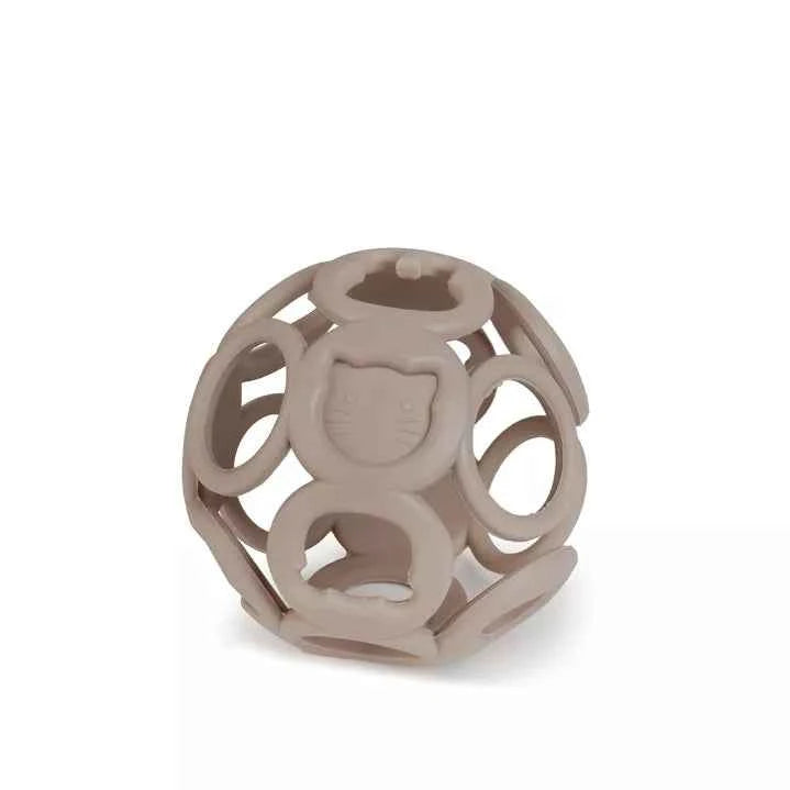 Balle en silicone (Taupe) - Couettes et Chouquettes