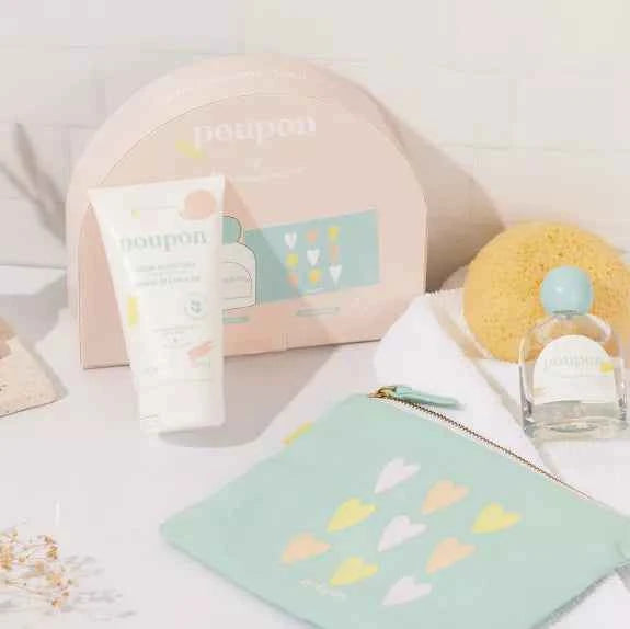 Coffret cadeau « Instant douceur » bébé et enfant - Couettes et Chouquettes