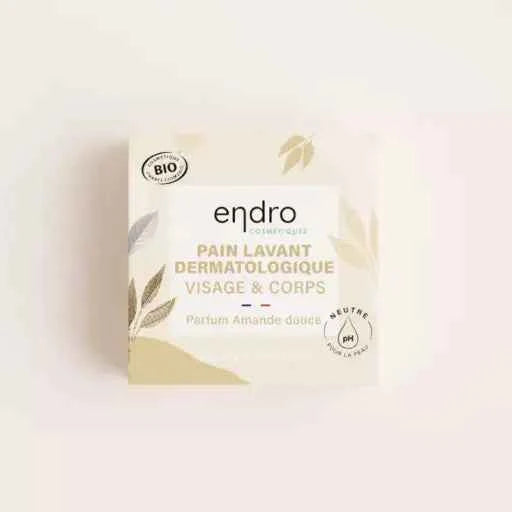 Pain dermatologique visage & corps à l'amande douce - Couettes et Chouquettes
