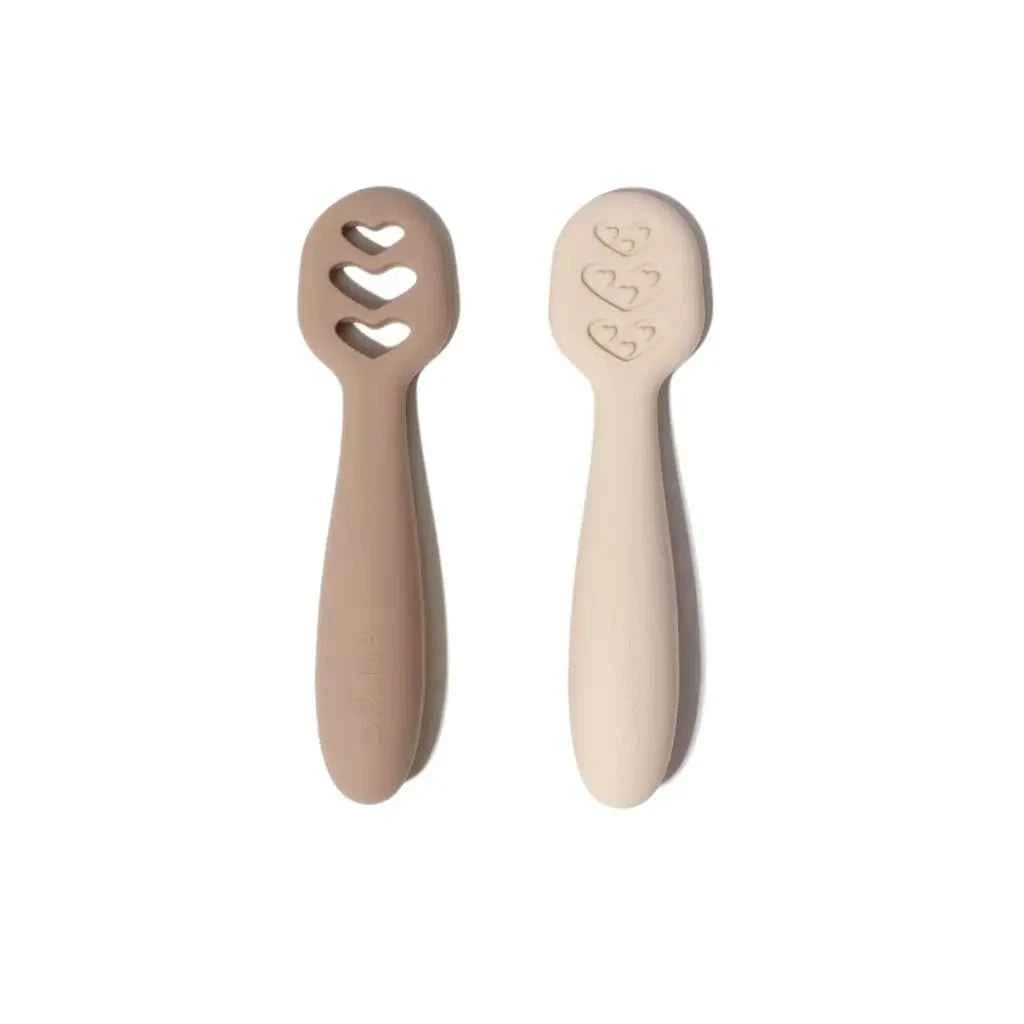 Pré-cuillère - (Taupe/Ivoire) - Couettes et Chouquettes