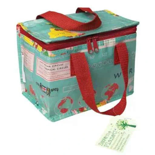 Sac-repas isotherme - Carte du monde - Couettes et Chouquettes