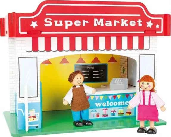 Maison de Poupée Supermarché - Couettes et Chouquettes