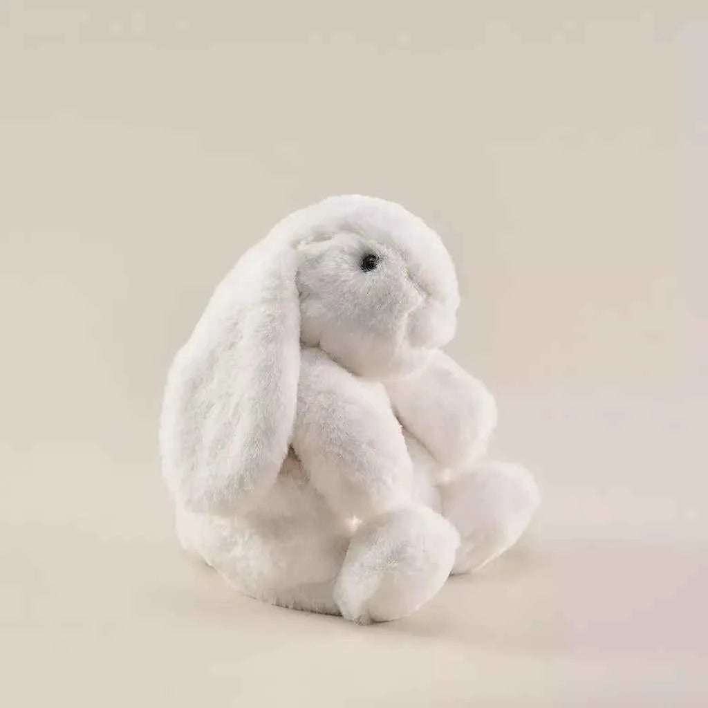 Peluche Lapin Blanc 12" 30cm Snowdream - Couettes et Chouquettes