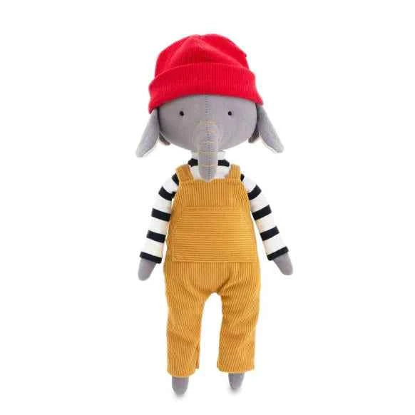 Éléphant en peluche Ali - Le compagnon doux et câlin pour les enfants - Couettes et Chouquettes