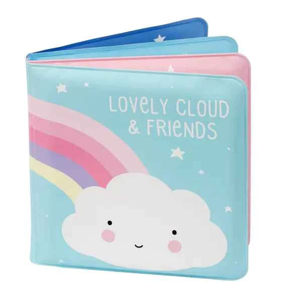 Livre de Bain: Nuage et Amis - Couettes et Chouquettes