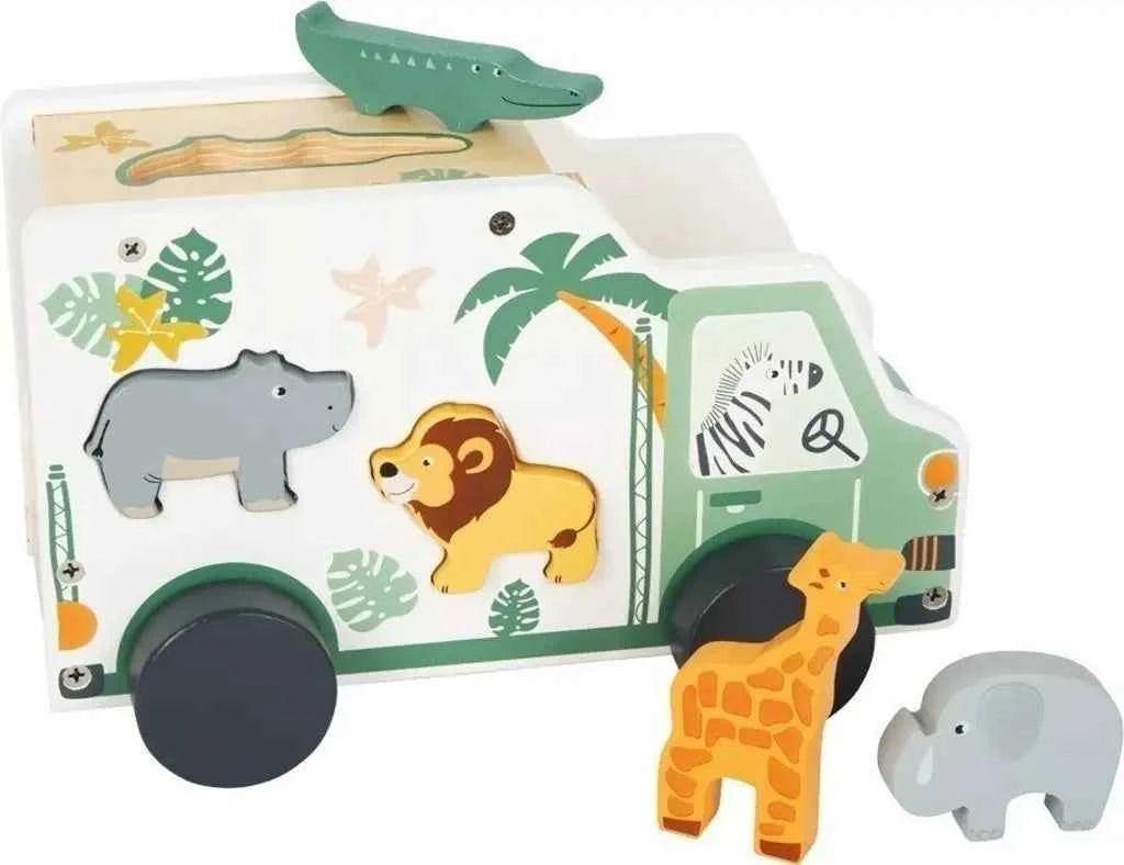 Jeu d'encastrement voiture « Safari » - Couettes et Chouquettes