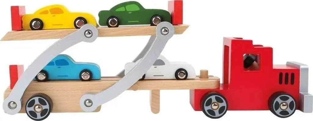 Camion transporteur de voitures - Couettes et Chouquettes