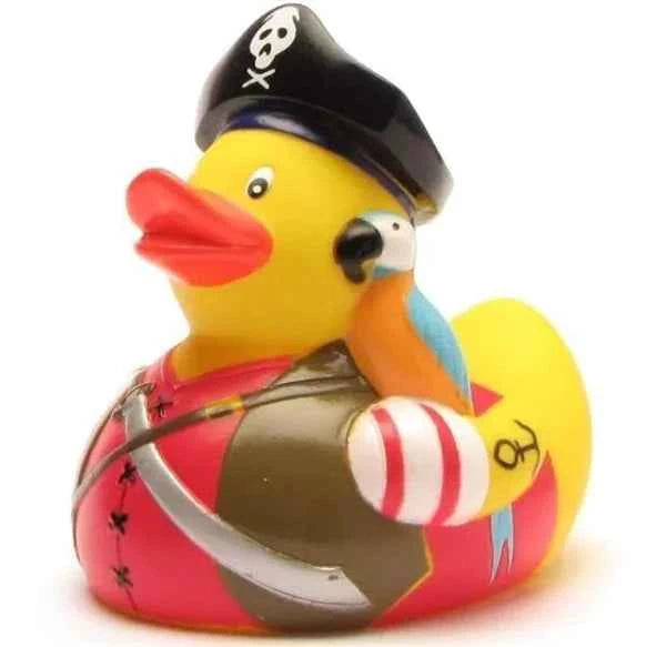Canard en caoutchouc Corsaire - Couettes et Chouquettes