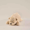 Peluche Petit Ours Beige Foncé 16" 40cm - Couettes et Chouquettes