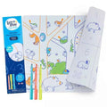 LES CHIFFRES set en silicone illustré + feutres pointe fine inclus - Couettes et Chouquettes